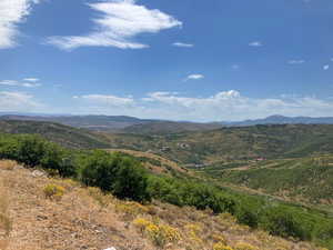 View of mountain background