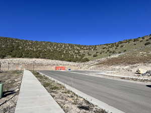 View of asphalt road