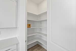 View of storage area