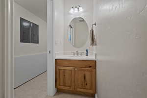 half bath for guests