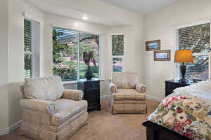 Bay window give extra room