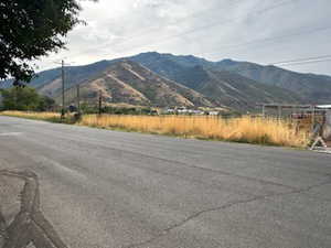 View of Maple Mountain to the southeast