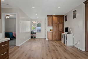 fairly new apartment over the detached garage