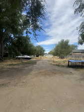 View of undeveloped land