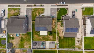 Aerial view of property