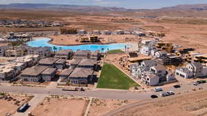 View of property location with a mountain backdrop and rural landscape