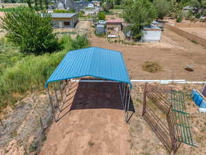 View of outdoor structure featuring an exterior structure