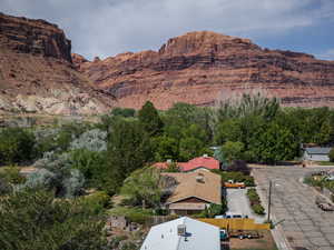 View of mountain backdrop