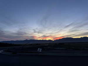 View of mountain background