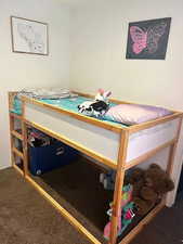 Bedroom with carpet flooring