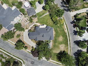 Aerial overview of property's location