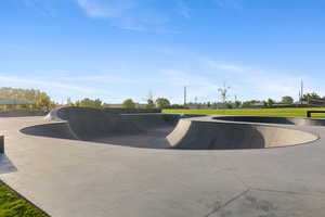 View of community with a yard