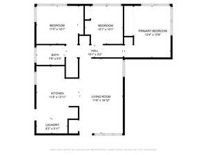 View of floor plan / room layout