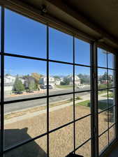 Detailed view of a residential view