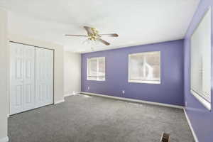 Bedroom #4 - probably the biggest bedroom in the house