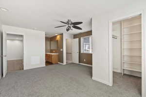 Primary has an ensuite with a walk in closet and a separate WC