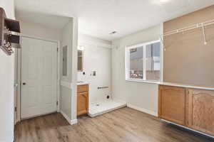 There is also a WC, so this is also a half bathroom. Door to the left goes to the garage.