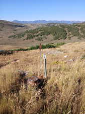 View of mountain backdrop
