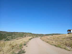 View of street featuring a view of rural / pastoral area