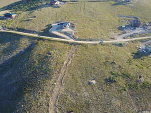 Aerial view of property and surrounding area