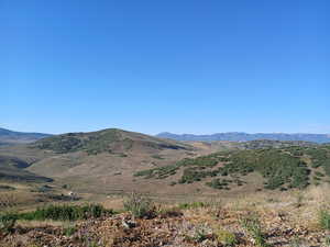 View of mountain background