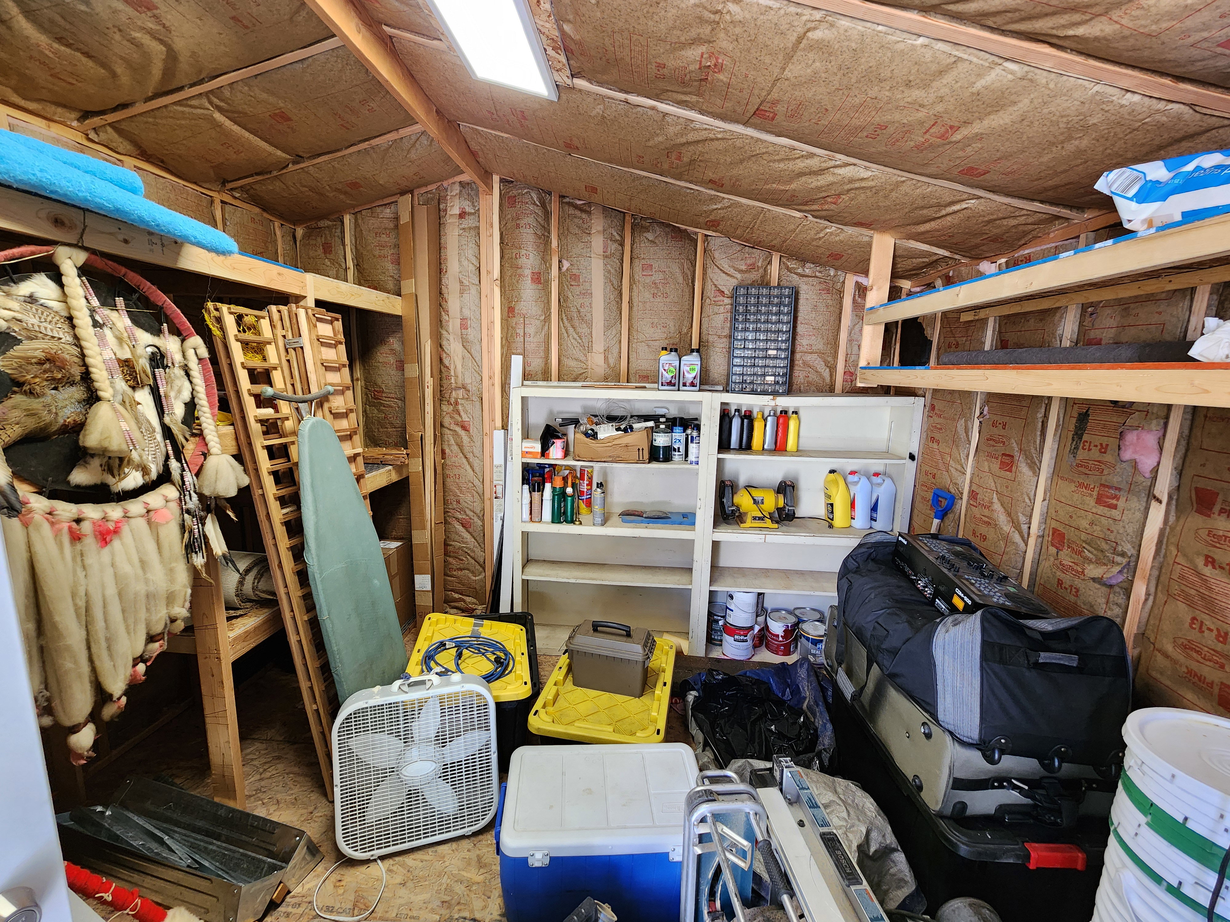 View of storage area