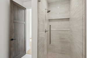 Full bath with a stall shower