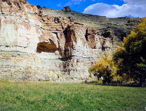 View of mountain backdrop