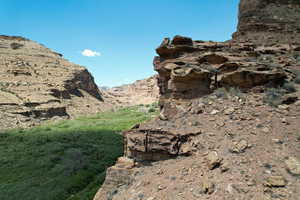 View of mountain background