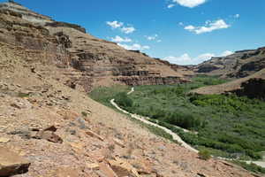 View of mountain backdrop