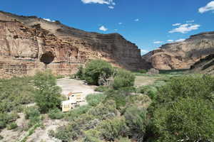 View of mountain background