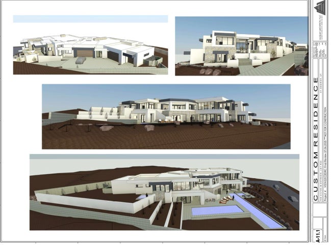View of a document with a collage of images