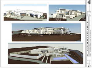 View of a document with a collage of images