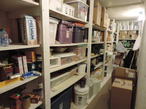 View of cold storage room