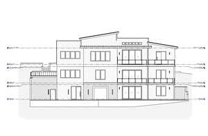 View of rear plans