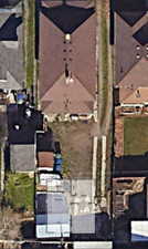 View of possible ADU in the backyard. Buyer to verify.