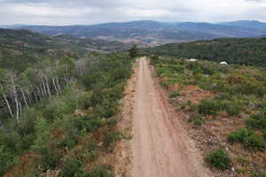 View of mountain backdrop