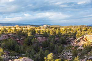 Aerial overview of property's location