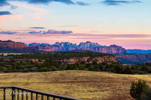 View of mountain backdrop