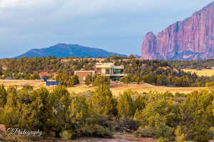 View of mountain backdrop