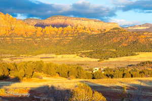 View of mountain backdrop