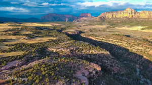 View of mountain background