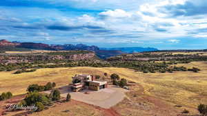 View of mountain backdrop