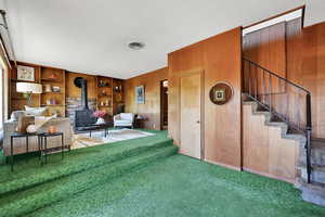Entry and living room