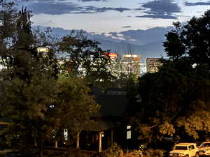 View from the upper level