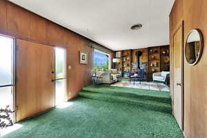 Entry and living room