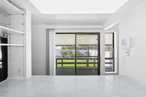 View of foyer