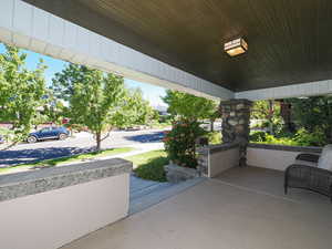 View of porch