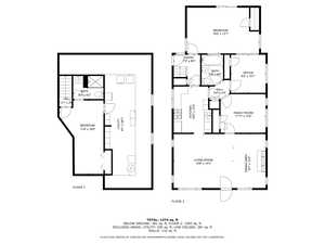View of floor plan / room layout