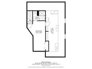 View of room layout